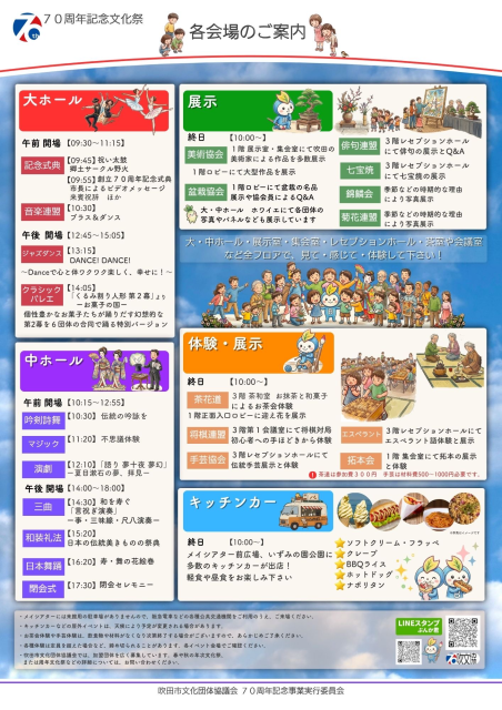 吹文協70周年記念裏